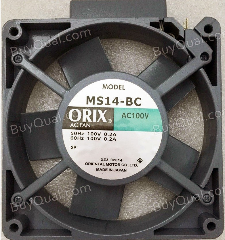 ORIX MS14-BC 100V 0.2A Ball Bearing AC Cooling Fan ORIX MS14-BC 100V 0.2A Ball Bearing AC Cooling Fan